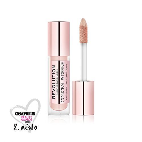 Revolution Tekutý korektor (Conceal & Define Concealer) 3,4 ml C2