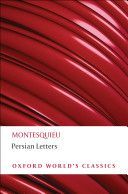 Persian Letters (Montesquieu)(Paperback)