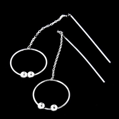 Stříbrné náušnice 14082