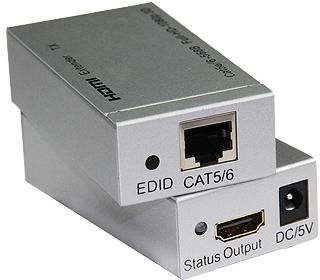 ATEN HDMI extender na 60m přes jeden kabel Cat5e/Cat6 (khext60-1)