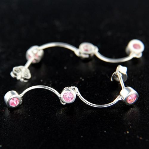 Stříbrné náušnice 14709