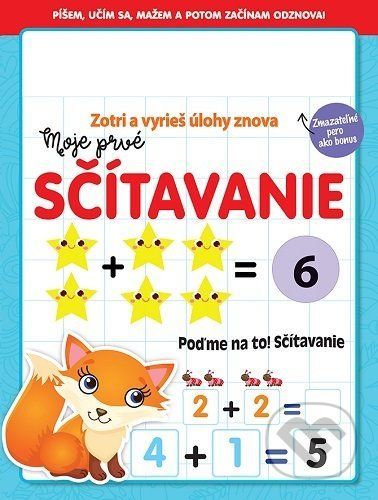 Moje prvé sčítavanie - Zotri a vyrieš úlohy znova - Foni book