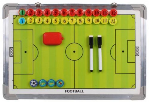 Fotbal 40 magnetická trenérská tabule 45 x 30 cm, závěsná