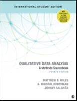 Qualitative Data Analysis - International Student Edition - A Methods Sourcebook (Miles Matthew B.)(Paperback / softback)