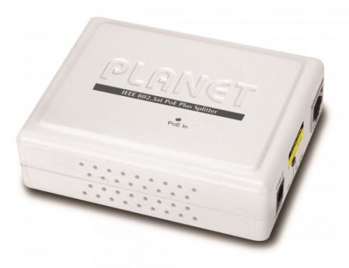 Planet POE-161S, PoE splitter, IEEE802.3at, výstup DC 5V/12V, 30W, Gigabit, POE-161S