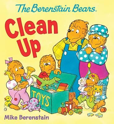 The Berenstain Bears Clean Up (Berenstain Mike)(Board Books)