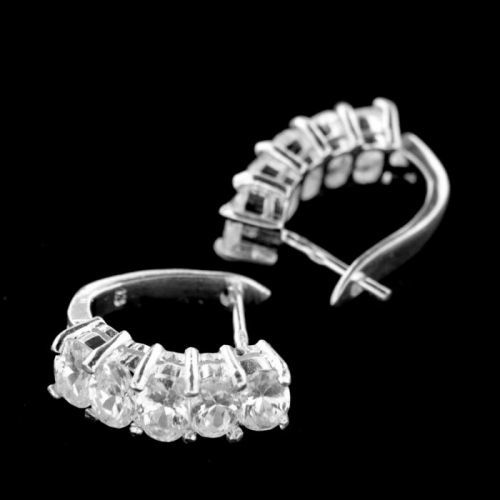 Stříbrné náušnice 15065