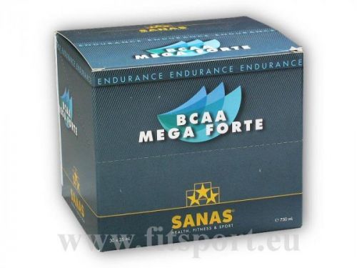 Sanas BCAA mega forte 30 ampulí á 22ml
