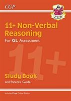 New 11+ GL Non-Verbal Reasoning Study Book (with Parents' Guide & Online Edition) (CGP Books)(Paperback / softback)