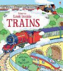 Look Inside Trains (Frith Alex)(Board book)