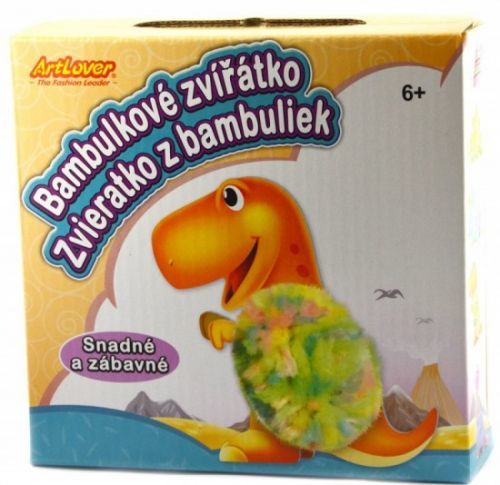 SMT Bambulkové zvířátko - Dino - MPZ-3D-MB004