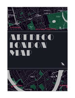 Art Deco London Map (Billings Henrietta) (Other)