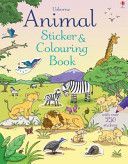 Animal Sticker and Colouring Book (Greenwell Jessica)(Paperback)