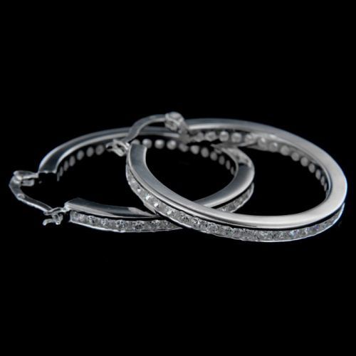 Stříbrné náušnice 13723