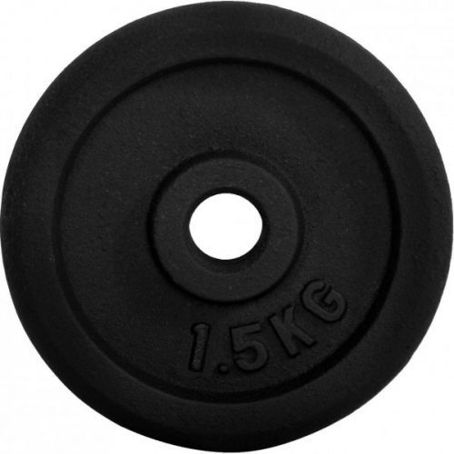 Fitforce NAKLÁDACÍ KOTOUČ 0,5KG ČERNÝ 30MM - Nakládací kotouč