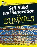 Self Build and Renovation For Dummies (Walliman Nicholas)(Paperback)