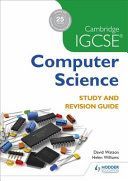 Cambridge IGCSE Computer Science Study and Revision Guide (Watson David)(Paperback)