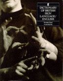 Dictionary of British Sign Language (Brien David)(Paperback)