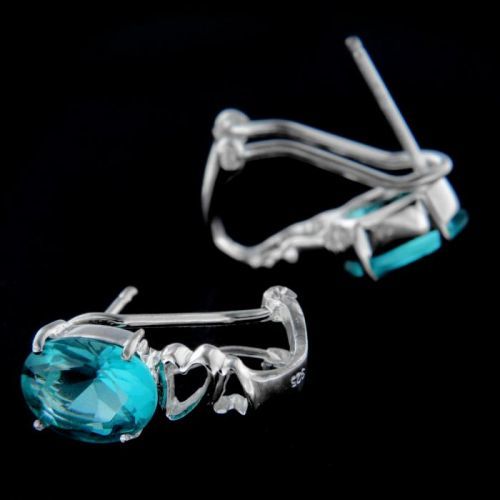 Stříbrné náušnice 14148