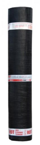 Hydroizolační asfaltový pás ELASTEK 50 SPECIAL DEKOR červený (role/5 m2)