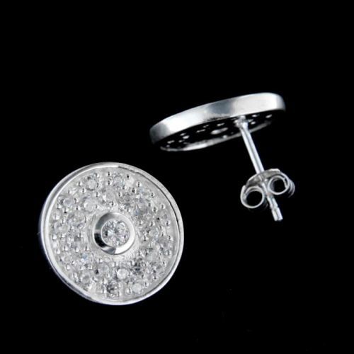 Stříbrné náušnice 14211