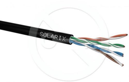 SOLARIX Venkovní inst.Solarix CAT5e UTP PE 305m/box gelový (SXKD-5E-UTP-PEG)