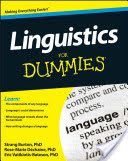 Linguistics For Dummies (Dechaine Rose-Marie)(Paperback)