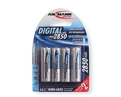 Akumulátor AA Ni-MH Ansmann HR06, 2650 mAh, 1.2 V, 4 ks