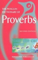 Penguin Dictionary of Proverbs (Fergusson Rosalind)(Paperback)