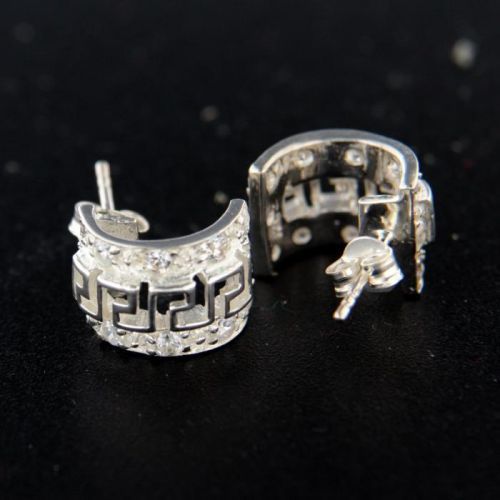 Stříbrné náušnice 14686