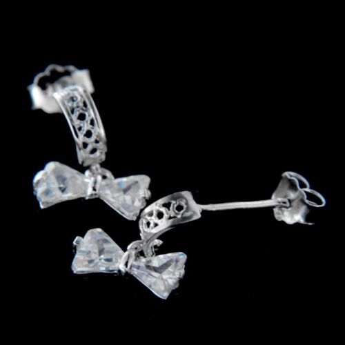 Stříbrné náušnice 14097