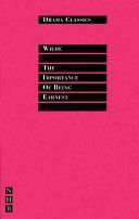 Importance of Being Earnest (Wilde Oscar)(Paperback)