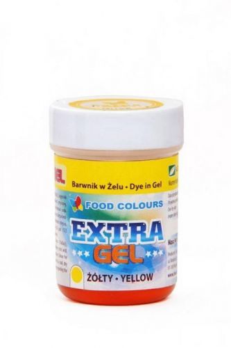 Gelová barva extra žlutá 35g - Food Colours