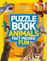 Puzzle Book Animals - Brain-Tickling Quizzes, Sudokus, Crosswords and Wordsearches (National Geographic Kids)(Paperback)