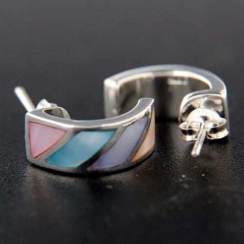 Stříbrné náušnice 14694