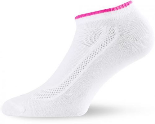 Lasting ARA-2pár bavlněné ponožky  003 bílá Velikost: (42-45) L