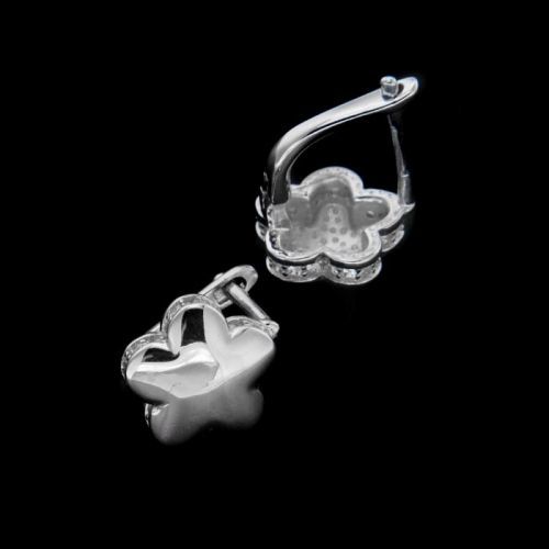 Stříbrné náušnice 24993