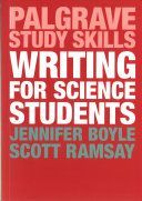 Writing for Science Students (Boyle Jennifer)(Paperback)