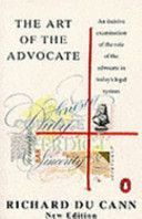 Art of the Advocate (Du Cann Richard)(Paperback)