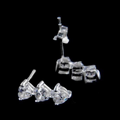 Stříbrné náušnice 14122