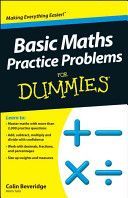 Basic Maths Practice Problems For Dummies (Beveridge Colin)(Paperback)