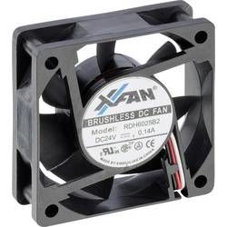 Axiální ventilátor X-Fan RDH6025B2 RDH6025B2 24V, 24 V/DC, 28 dB, (d x š x v) 60 x 60 x 25 mm