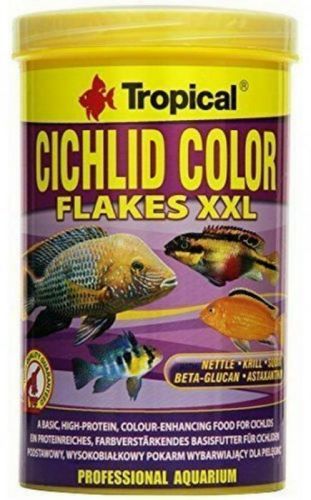 Tropical Cichlid Color vločky XXL 1000ml
