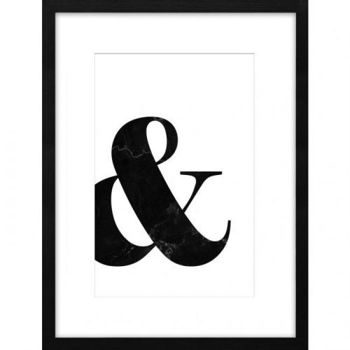 Rám Na Obrazy 32/42/3 Cm Černá