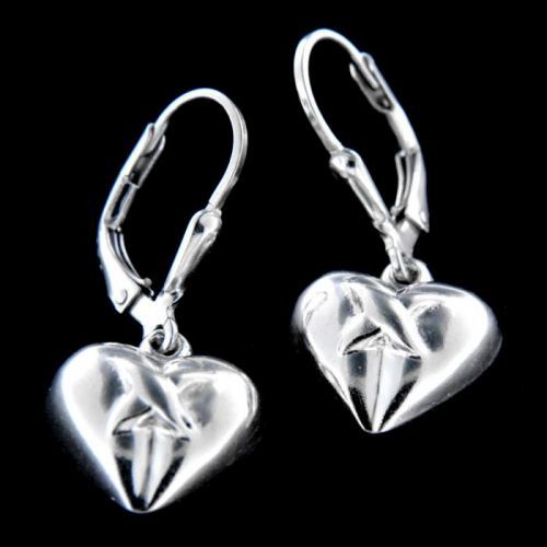 Stříbrné náušnice 14138