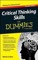 Critical Thinking Skills For Dummies (Cohen Martin)(Paperback)