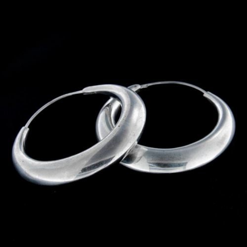 Stříbrné náušnice 13690