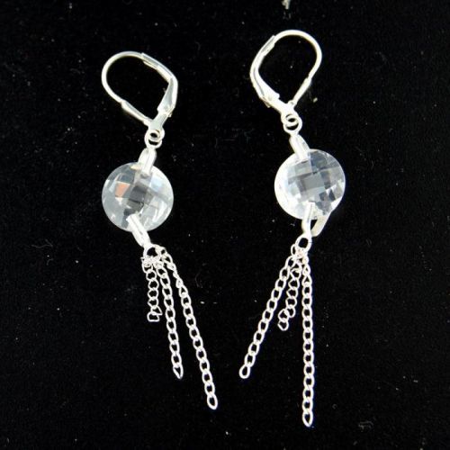 Stříbrné náušnice 14685