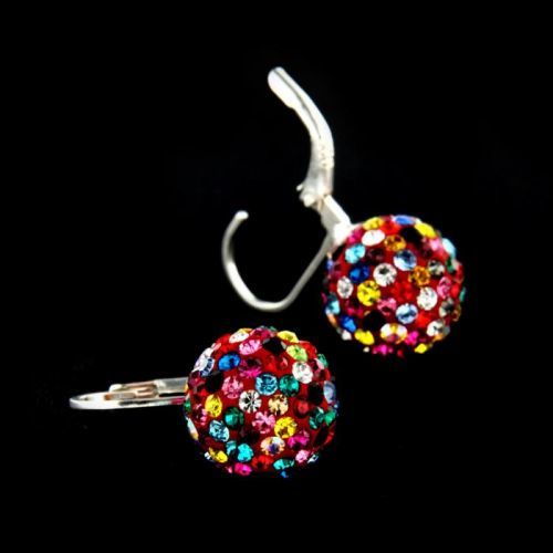 Stříbrné náušnice 14744