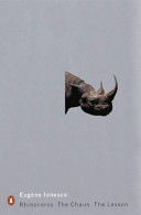 Rhinoceros, The Chairs, The Lesson (Ionesco Eugene)(Paperback)